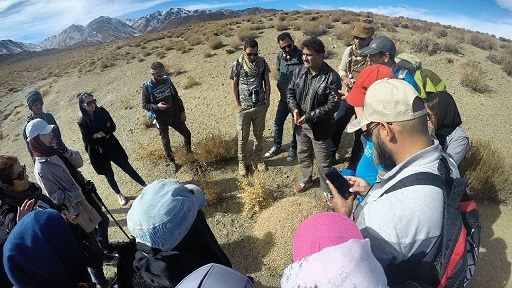 17.    لاله زار بردسیر کرمان کارگاه آموزشی طبیعت دوستان شد